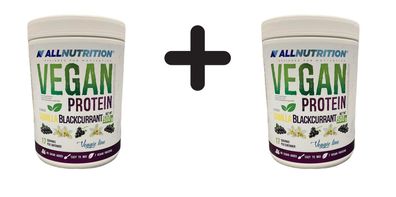 2 x Vegan Protein, Vanilla Blackcurrant - 500g