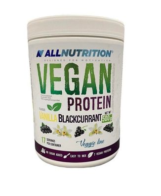 Vegan Protein, Vanilla Blackcurrant - 500g