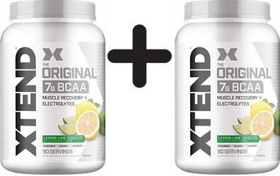 2 x Xtend, Lemon Lime - 1291g