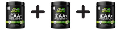 3 x Platinum 100% EAA+, Sour Apple - 401g