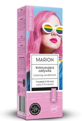 Marion Farbende Pflegespülung Bubble Gum, 2 x 35ml