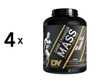 4 x Game Changer Mass, Chocolate-Nuts - 3000g