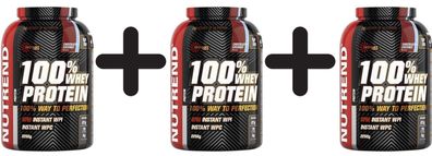 3 x 100% Whey Protein, Chocolate Coconut - 2250g