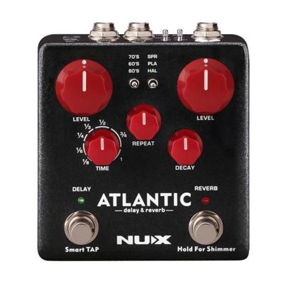 NUX Effektgerät NDR-5 Atlantic Delay und Reverb-Pedal