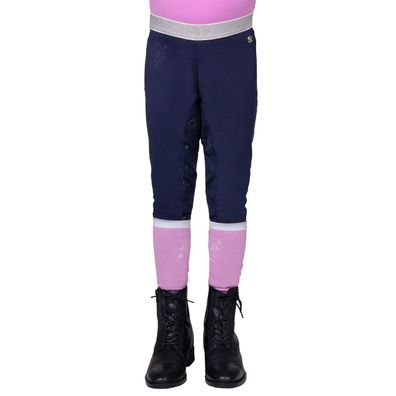 QHP Gwenn Vollgrip Reitleggings Kinder