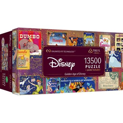 Golden Age of Disney - UFT Puzzle 13500 Teile