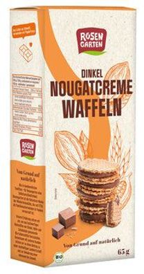 Rosengarten 3x Dinkel-Nougatcreme-Waffeln 65g