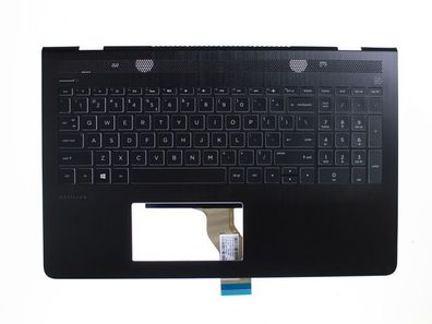 HP Pavilion 15-cb Gehäuseoberteil Keyboard Tastatur QWERTY US 926894-B31