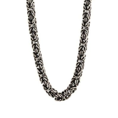 Halskette 50 cm - Edelstahl - Königskette vintage