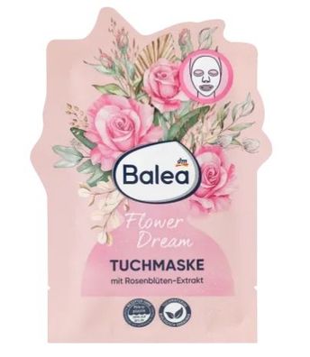 Balea Flower Dream Gesichtsmaske - Einweg.