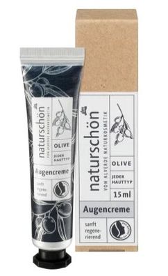 Alverde Olivenöl Augencreme, 15ml - Hochkonzentrierte Pflege