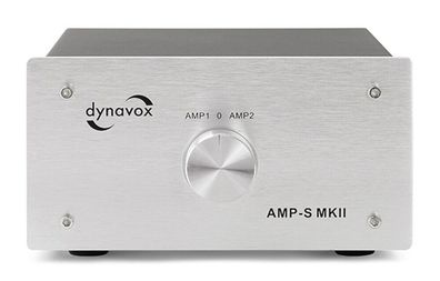 Dynavox "AMP-S MKII" silber / HighEnd Verstärker-/ Lautsprecher-Umschalter