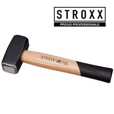 Stroxx Fäustel Hickory-Stiel Auswahl 1000g 1250g 100-546 100-547 GS geprüft