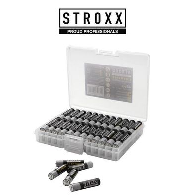 STROXX Alkaline Batterie AAA LR03 48 STK. IN Plastik BOX