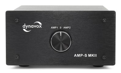 Dynavox "AMP-S MKII" schwarz / HighEnd Verstärker-/ Lautsprecher-Umschalter