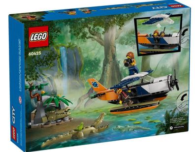 Lego City 60425 Dschungelforscher-Wasserflugzeug