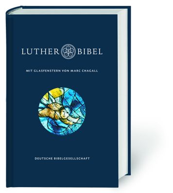 Lutherbibel mit Glasfenstern von Marc Chagall Uebersetzung 2017. St