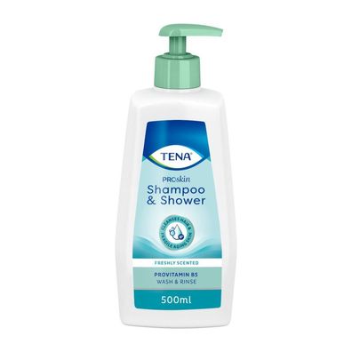 TENA Shampoo & Shower 500 ml | Packung (500 ml)