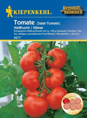 Salat-Tomate Hellfrucht / Hilmar, ertragreiche Hellfruchtsorte, fest saftig