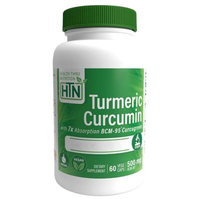 Health Thru Nutrition, Curcugreen Vegan Curcumin, 500 mg, 60 Veg. Kapseln