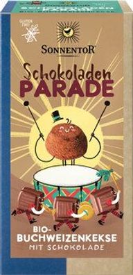 Sonnentor 6x Schokoladen-Parade Kekse, Packung 100g