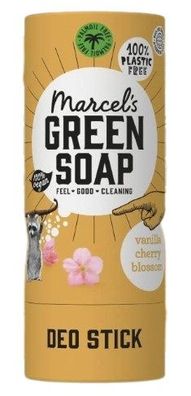 Marcel's Green Soap, Vanille & Kirschblüte Dezodorant