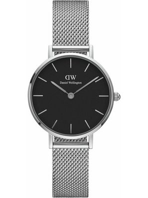 Daniel Wellington Petite Sterling, silv. 28mm bl. DW00100218