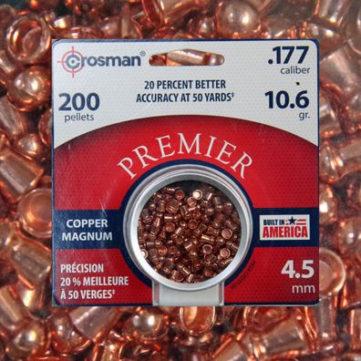 Crosman Copper Magnum Diabolo 200 Stk. Kal. 4,5 mm / .177