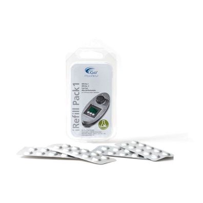 GoTest Nachfüllpack 1 Tabletten für Photometer DPD 3, Cya-Test, Alk-M, DPD 1