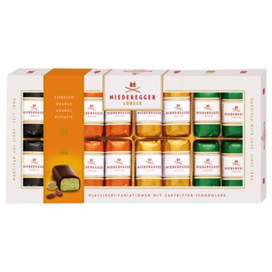 Niederegger Marzipan Klassiker-Variationen, 4-fach sortiert - 200g