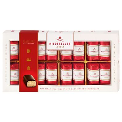 Niederegger Marzipan Klassiker mit Zartbitter-Schokolade 200 g