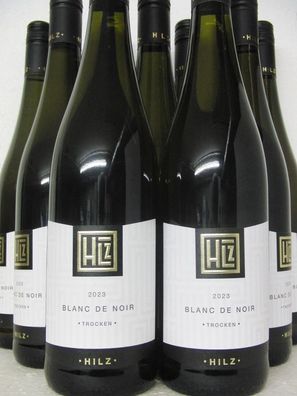 9 FL 2023 Blanc de Noir Weißwein trocken Weingut Klaus Hilz Pfalz