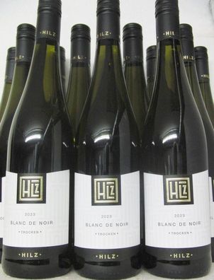 12 FL 2023 Blanc de Noir neuer Jahrgang Weißwein Weingut Klaus Hilz Versand kostenlos