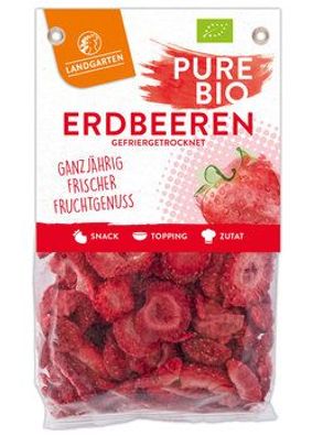 Landgarten 6x Bio Erdbeeren gefriergetrocknet 20g 20g