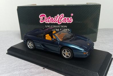 Ferrari F 355 ts 1994, dunkelblau, Detail Cars
