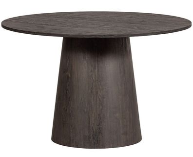 Esstisch Maan - Dark Brown - Ø 120 cm