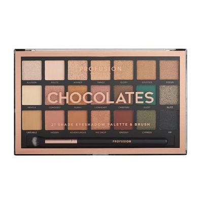 Profusion Chocolates Lidschatten-Palette, 21 Farben
