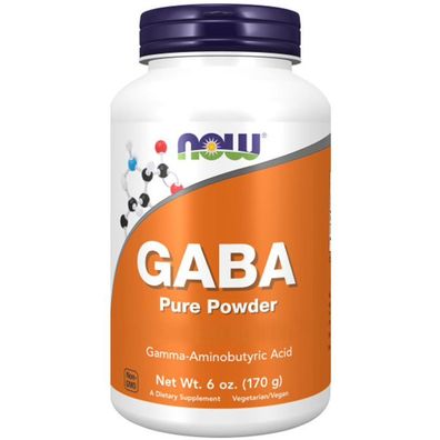 Now Foods, GABA Pure Powder, 170g (6oz)