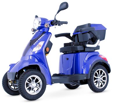 Elektromobil Seniorenmobil E-Roller ECO ENGEL 510 Blau 4 Rad, 25 km/ h 1000W