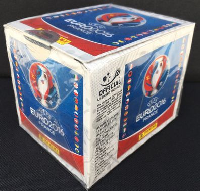 Panini Euro Cup France 2016 Display mit 50 Tüten 250 Fußball Sammelsticker NEU!