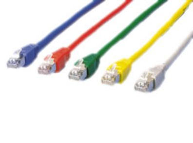 equip CU Patchkabel SF/UTP 2xRJ45 Cat.5e grau 3,0m