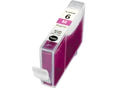 Canon Tintenpatrone BCI-6M Magenta (ca. 280 Seiten)