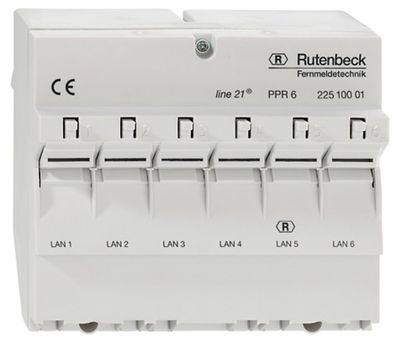 Rutenbeck line21®-PPR 6 (REG Patch-Panel)