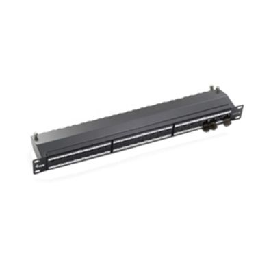 equip Cat.6a Patch Panel 24-Port 1HE 19Zoll lichtgrau (RAL7035)