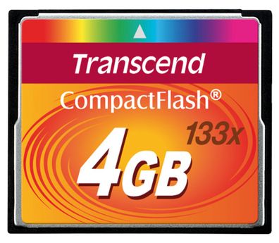 Transcend 4GB Compact Flash 133X