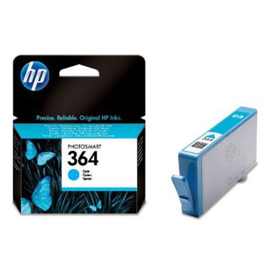 HP Tintenpatrone Nr. 364 CB318EE Cyan (ca. 300 Seiten)