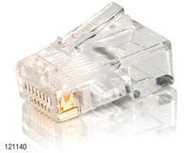 equip Stecker RJ45 Cat.5e für Rundkabel ungeschirmt 100 Stück