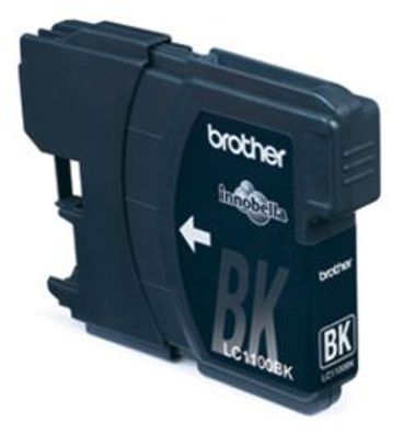 Brother Tintenpatrone LC-1100BK Schwarz (ca. 450 Seiten)