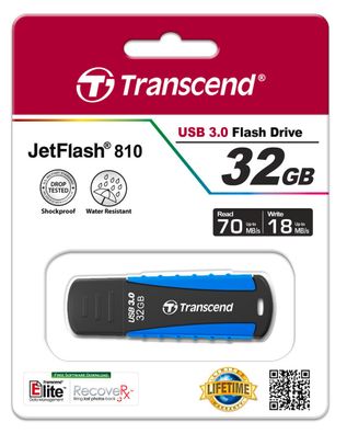 Transcend 32GB JetFlash 810 SuperSpeed USB 3.0