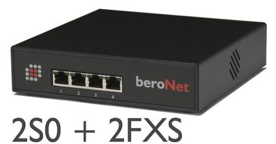 Gateway BeroNet Box Small Business Line 2 S0 u. 2 FXS Ports